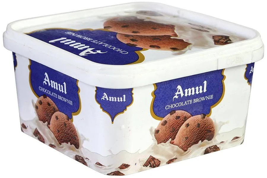 Amul Chocolate Brownie Ice Cream Tub